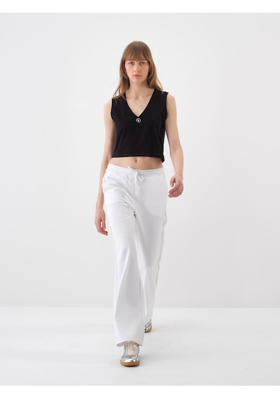 Xint Siyah Pamuk Dokulu Slim Fit Atlet 602413