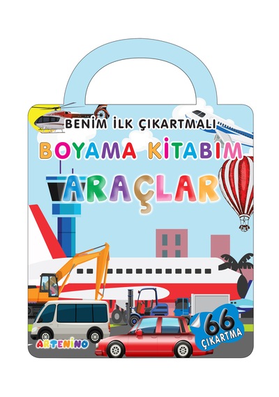 Çantalı Boyama Aktivite Kitabı 4' Lü Set