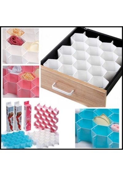 12 Bölmeli Çekmece içi Düzenleyici Organizer