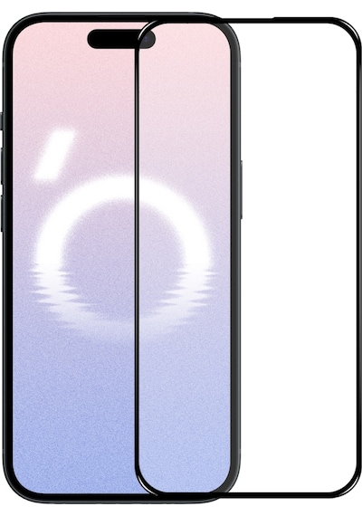 Apple Uyumlu   iPhone 16 Plus İle Ekranı Tam Kaplayan Eks Temperli Kırılmaz Cam Ekran Koruyucu