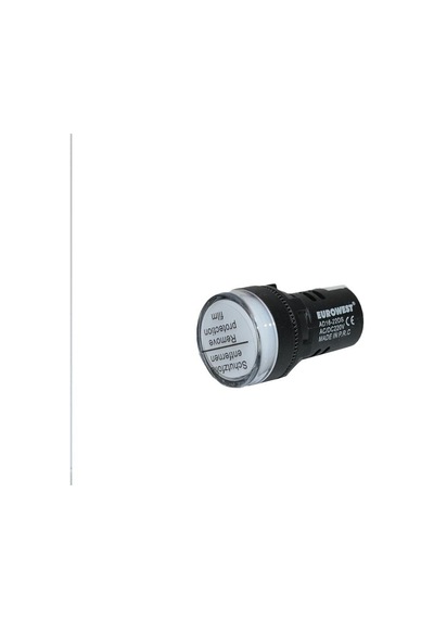 EUROWEST LS-220V-B 22MM BEYAZ LED SİNYAL LAMBASI