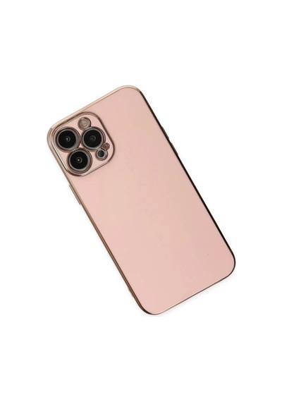İphone 14 Pro Max Kılıf Volet Silikon - Pembe
