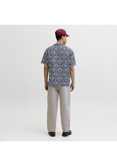 Jack & Jones Erkek Resort Yaka Gömlek - Milo - 12288928 Sky Captain