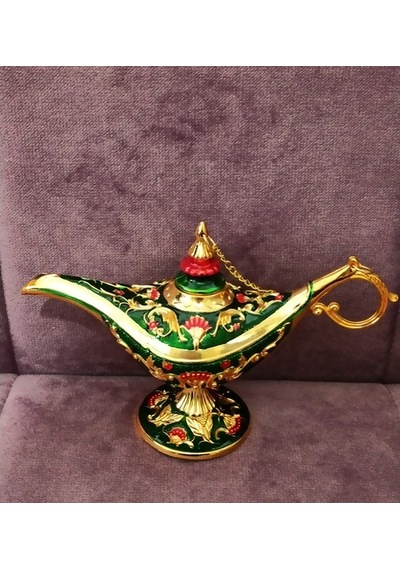 Alaaddin Alsihirli Lambası Biblo Alaaddin Yeşil Lamba