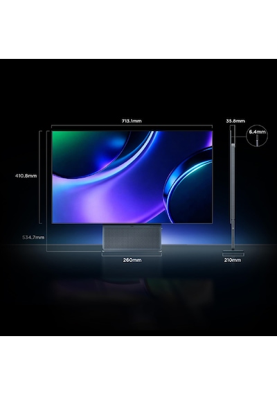 TCL 32X3A Gaming Monitörü 31.5" 0.03ms 240hz Uhd 4k Oled+ Oyuncu Monitörü B&o Ses, Dp 2.1