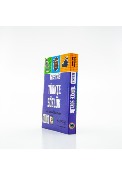 Karton Kapak Resimli Türkçe Sözlük Cep Boy. Tdk Onaylı. Renkli. 1