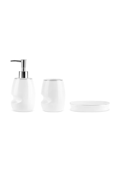 Karaca Home Sunset 3 Parça Banyo Aksesuar Seti Beyaz