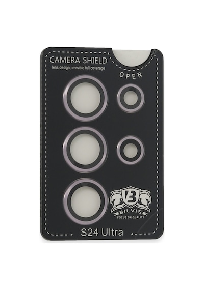 Galaxy Uyumlu S24 Ultra Bilvis Titan Kamera Lens - Derin Mor