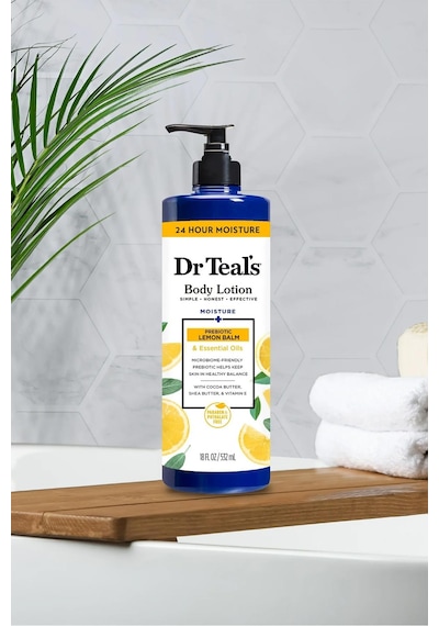 Dr.teals Prebiotic Lemon Balm Nemlendirici Vücut Losyonu 532ml