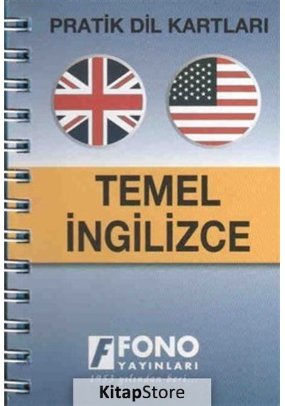 Pratik Dil Kartları Temel İngilizce- Fono Yayınları