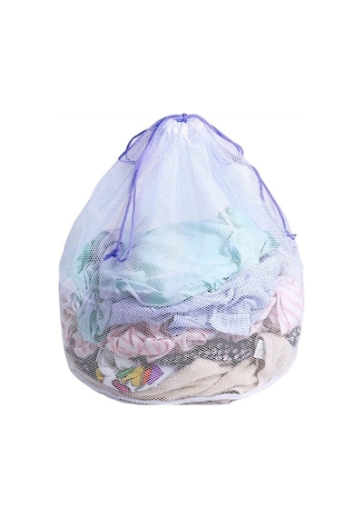 Çamaşır Yıkama Filesi Mor Ipli 40x60 Cm Kumaş Mor 30 X 50 Diğer