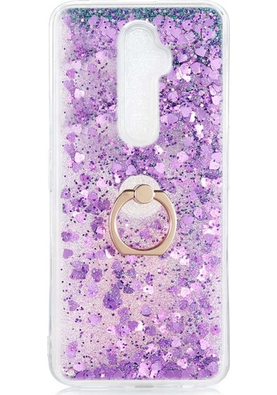 Oppo Reno 2Z Kilif Içi Sivili Yüzüklü Kapak 390120229