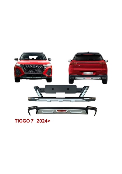 Autogp Chery Tiggo 7 Promax Ön Ve Arka Tampon Koruma Difüzör Plastik 2024+