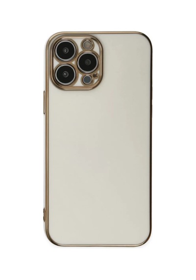Newface Apple İphone 14 Pro Max Kılıf Volet Silikon - Beyaz