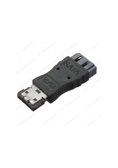 Sata 7 Pin Dişi - Esata Erkek Uzatma Adaptörü