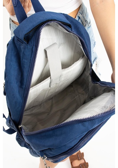 Ultra Hafif Çok Cepli Orta Boy Sırt Çantası Unisex Laci Model: 571-3e - Lacivert