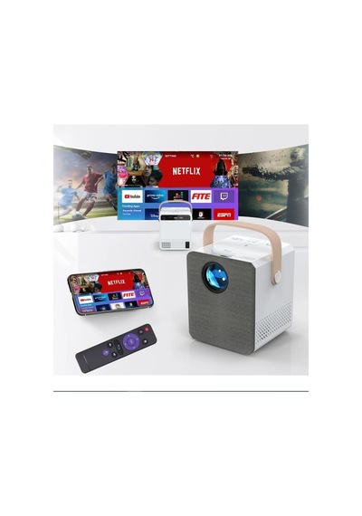 Android 4k Destekli Lcd Led Projeksiyon Cihazı