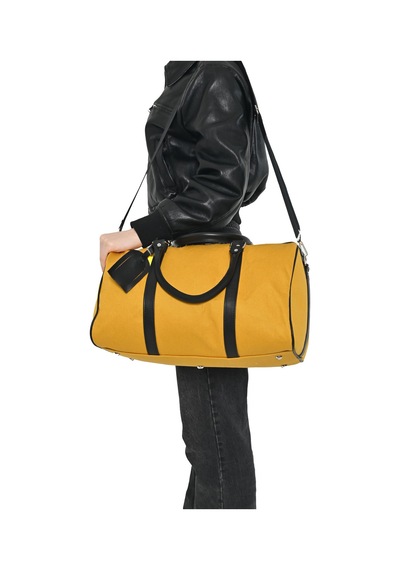 My Free Bag Gk Unisex İş, Seyehat, Spor İçin El Çantası / Valizi Sarı Kanvas Sarı