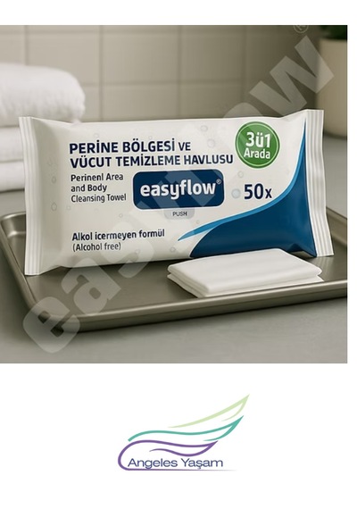 Easyflow Perine Ve Vücut Temizleme Havlusu Standart