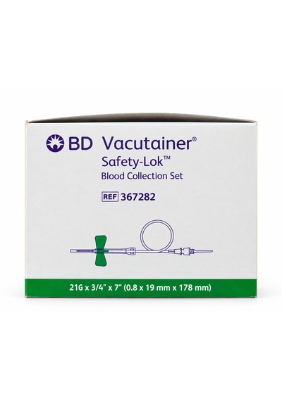 Bd Vacutainer Kelebek Set 21g 0.8 X 19 Mm X 178 Mm 50 Adet