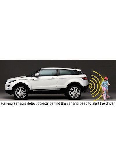 Park Sensörü - Park Sensör - Parking Sensor Ses İkazlı Siyah