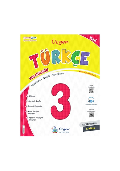 Üçgen 2025 3. Sınıf Beceri Temelli Türkçe Yolculuğu