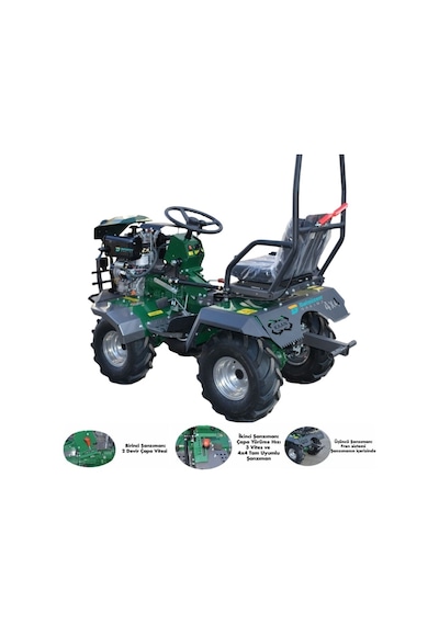 Kaan 26 M 4x4 Dizel Çapa Makinesi