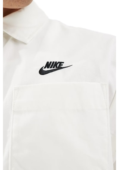 Nike Club Woven Loose Fit Short Sleeve Shirt İn White Erkek Bol Kesim Dokuma Kısa Kollu Spor Gömlek Beyaz Beyaz Nike Club Woven Loose Fit Short Sleeve Shirt İn White Erkek Bol Kesim Dokuma Kısa Kollu Spor Gömlek Beyaz Beyaz