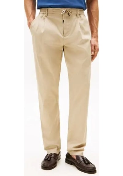 Tommy Hilfiger Erkek Harlem Tech Twill Beyaz Pantolon Mw0mw39702rbt Beyaz