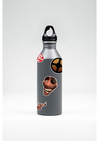 Team Fortress 2 Video Oyun Sticker Paketi 20 Adet Çok Renkli