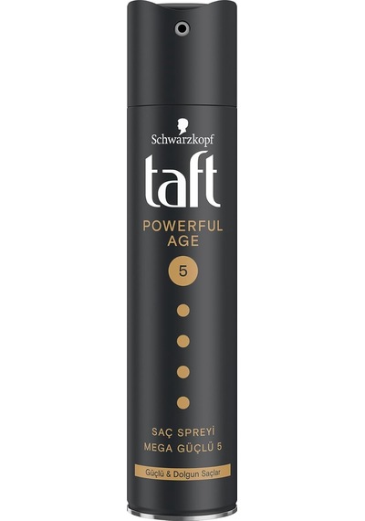 Taft Powerful Age İnce Ve Zayıflamış Saçlar İçin Sprey 250 Ml Açık