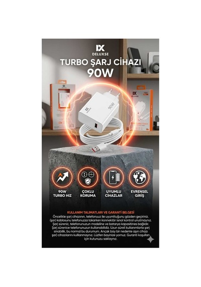 90 Wolt Şarj Cihazı