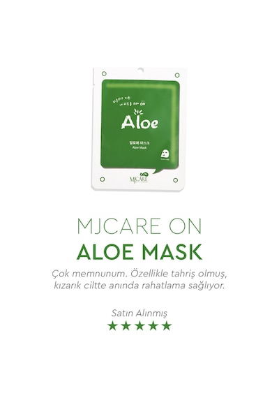 On Aloe Mask - Aloe Vera Özlü Yüz Maskesi 20'li