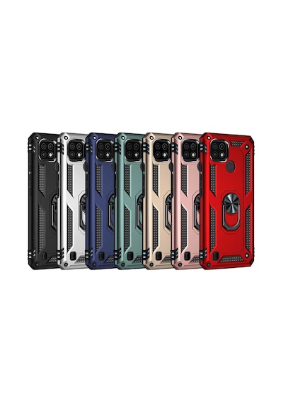 Zore Realme C21 Kılıf Ogaa Vega Kapak - Mavi