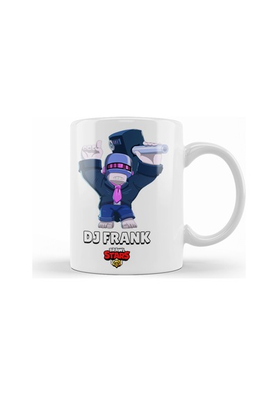 Brawl Stars Dj Frank Kupa Bardak Porselen Karışık