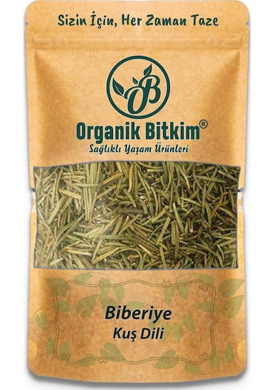 Organik Bitkim Biberiye - Kuş Dili 1000 G