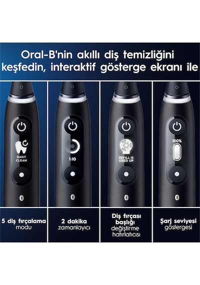 Oral-b İo 6 Smile Şarjlı Diş Fırçası - Siyah
