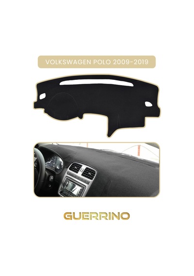 Volkswagen Polo 2009-2019 Torpido Koruma Halısı Bej Kenar