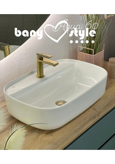 Turkuaz Aqua Lavabo 60x40 Cm A
