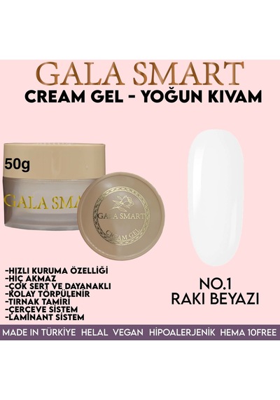 Gala Cream Gel 50 G No:1