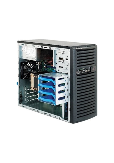 Superchassis 731i-300B i3-G6400 8 GB 256 GB SSD Free Dos Masaüstü Bilgisayar