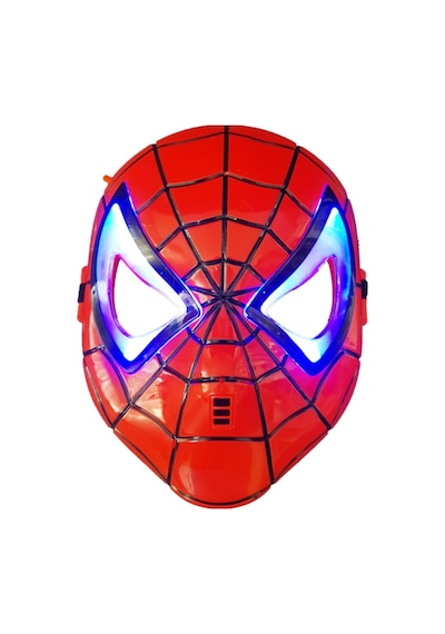 Spiderman Işıklı Maske Örümcek Adam Maske