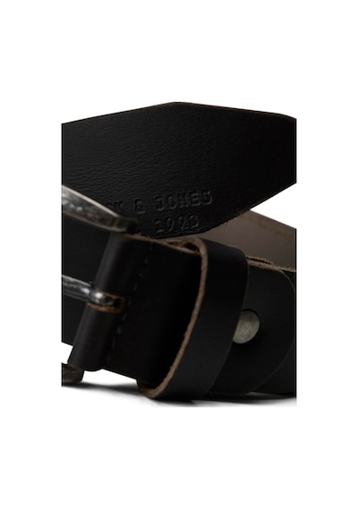 Jack & Jones Jacpaul Leather Belt Noos Erkek Koyu Gri Kemer - 12111286