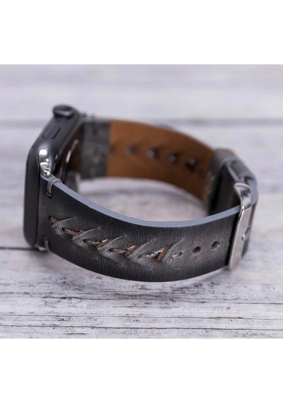 Apple Watch Uyumlu Deri Kordon 42-44-45mm Boras Vs4ef