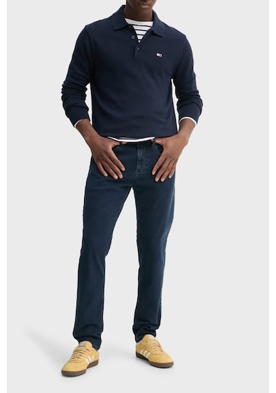 Tommy Jeans % 100 Pamuk Regular Fit Düğmeli Polo Yaka Kazak Erkek Polo Yaka Kazak Dm0dm20304 C1g Lacivert Tommy Jeans % 100 Pamuk Regular Fit Düğmeli Polo Yaka Kazak Erkek Polo Yaka Kazak Dm0dm20304 C1g Lacivert