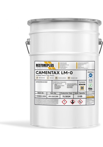 Restoreplus Camentax Lm-0 Sentetik Lityum Sabunlu Gres 5 KG
