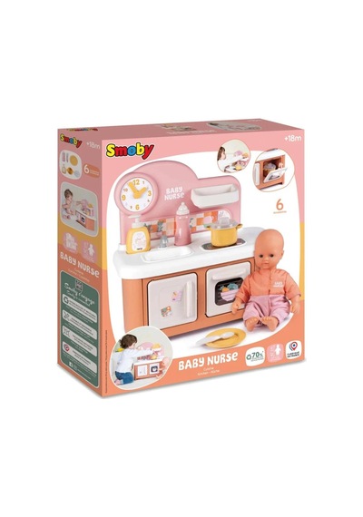 Smoby Baby Nurse Oyuncak Mutfak 220501 Çok Renkli