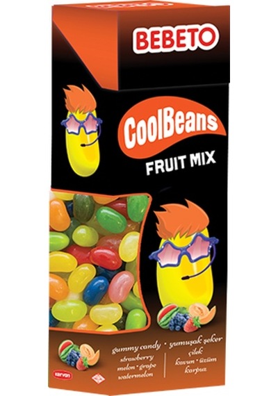 Bebeto Cool Beans Fruit 12 x 30 G