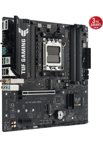 Asus Tuf Gamıng A620am-plus Wıfı6 Ddr5 Hdmı-dp Pcıe 4.0 Am5 Matx