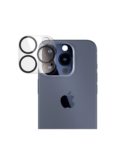 Panzerglass Apple İphone 15 Pro Uyumlu Şeffaf Çerçeveli Seri Kamera Cam Koruyucu - Şeffaf